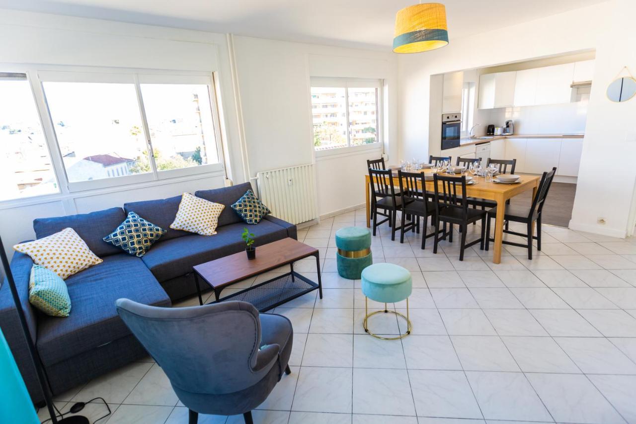 Superbe 100M2 - 2 Balcons - Proche Gare - Climatise Apartment มาร์กเซย ภายนอก รูปภาพ