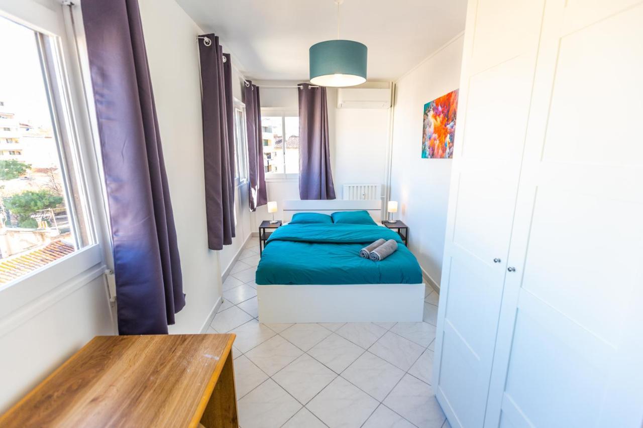 Superbe 100M2 - 2 Balcons - Proche Gare - Climatise Apartment มาร์กเซย ภายนอก รูปภาพ